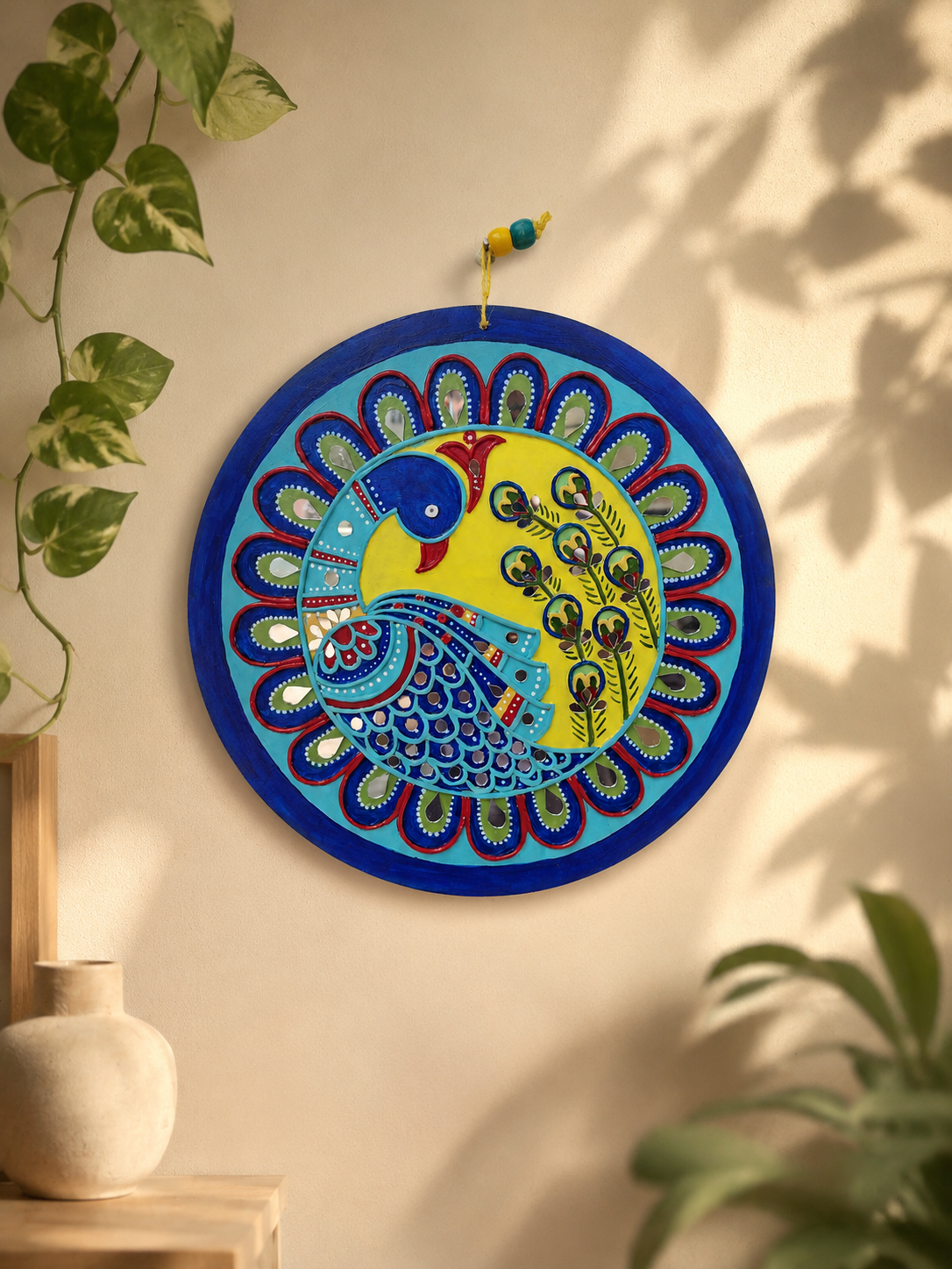 MDF Hand-painted Mandala Art