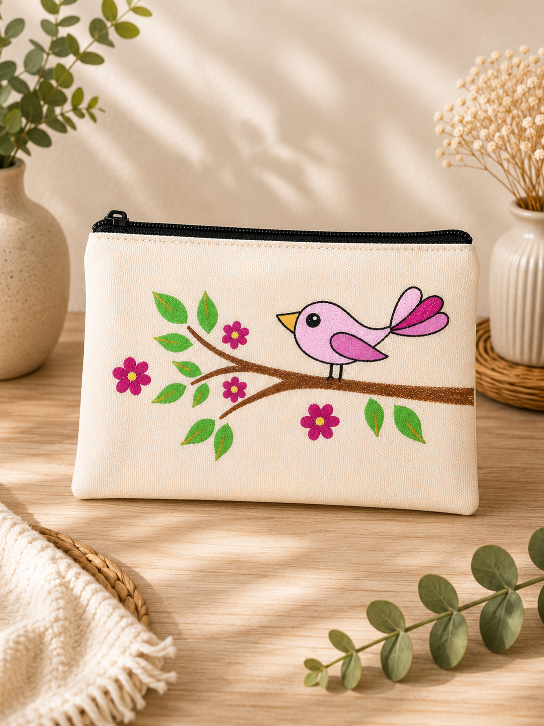 Handmade Quilted Pouch